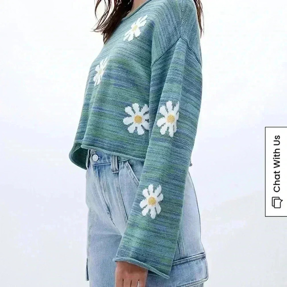 LA hearts Daisy Chain sweater - Picture 4 of 8